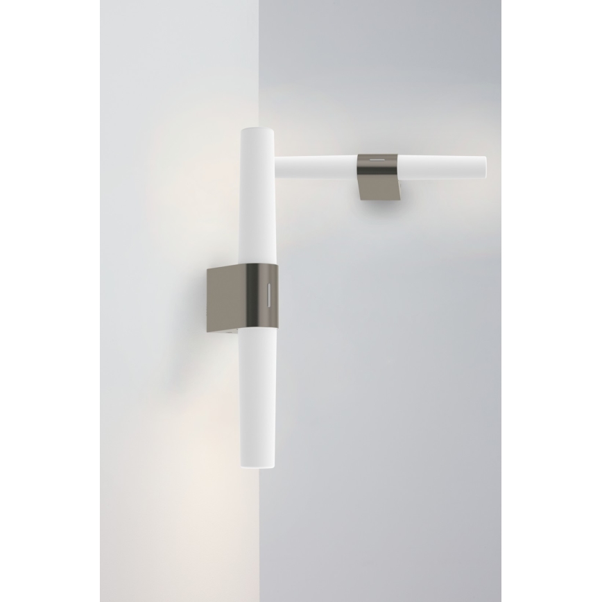 Nordlux - LED Reguliuojamas vonios veidrodžio apšvietimas HELVA LED/9,5W/230V IP44 3000/4000K CRI 90 matinis chromas