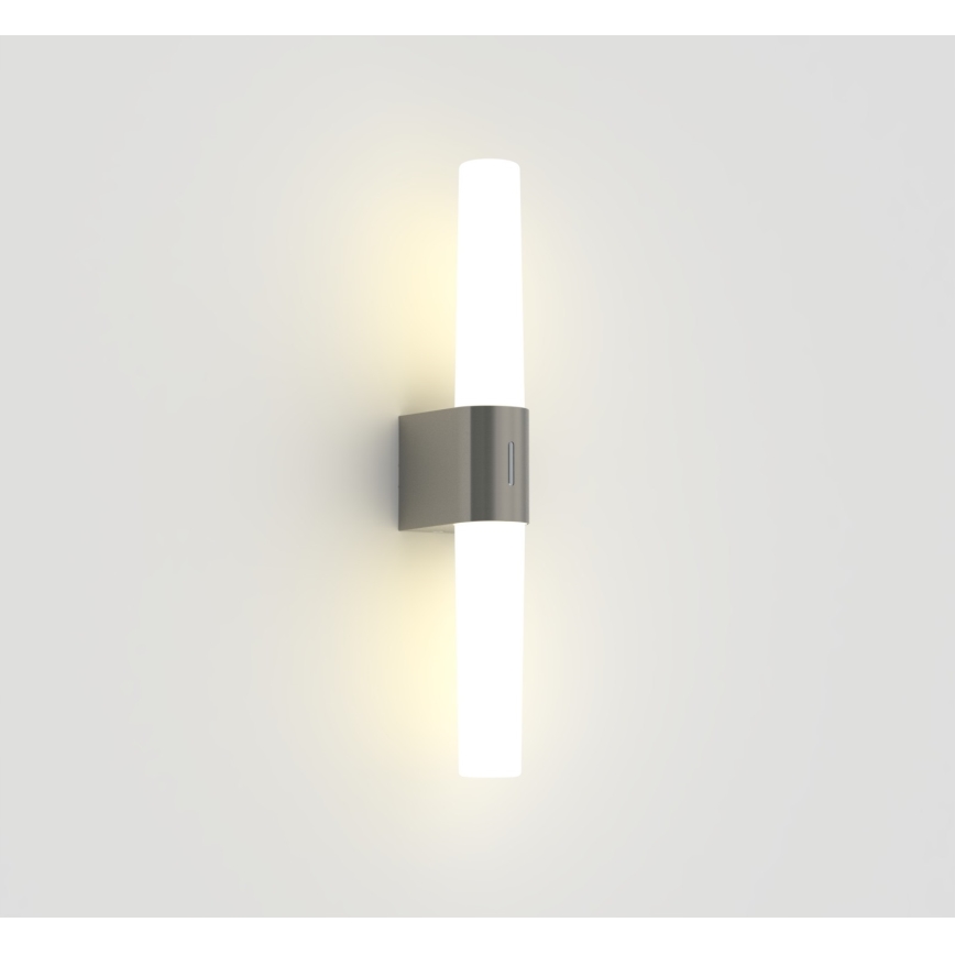 Nordlux - LED Reguliuojamas vonios veidrodžio apšvietimas HELVA LED/9,5W/230V IP44 3000/4000K CRI 90 matinis chromas