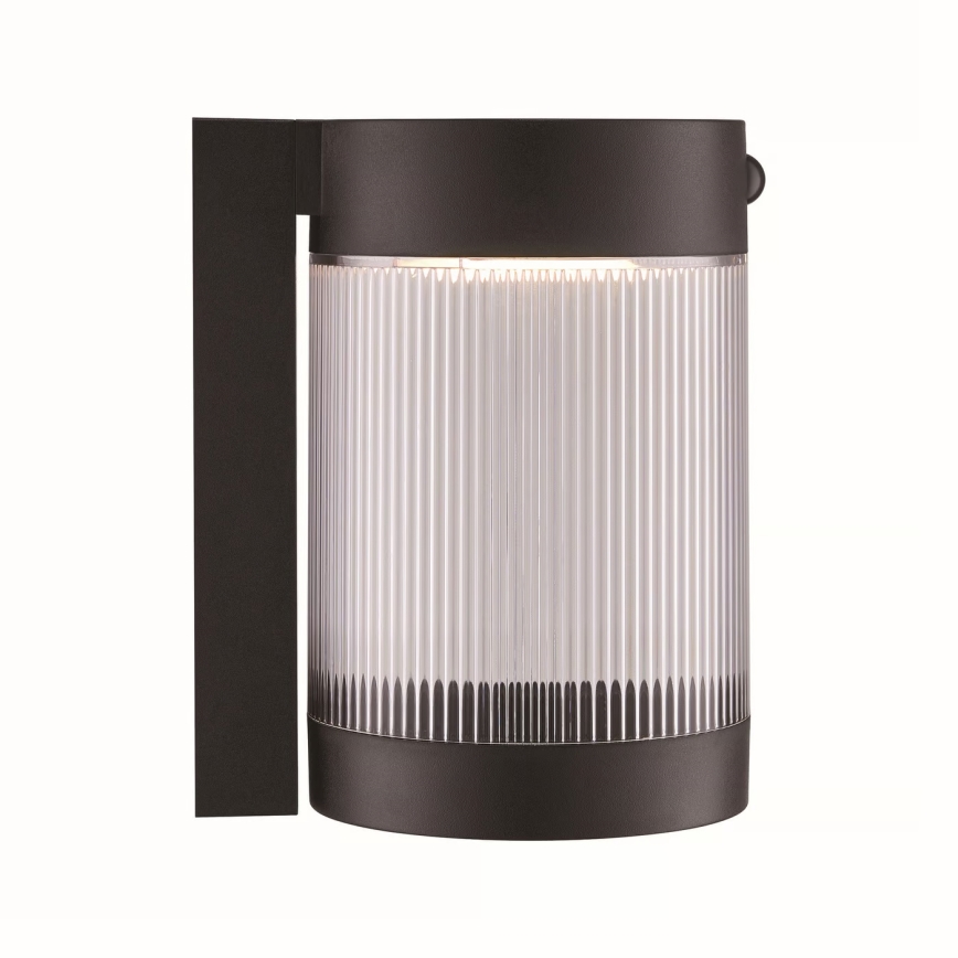 Nordlux - LED Saulės sieninis šviestuvas su jutikliu COUPAR LED/3,2W/5V 3000K IP44 1800 mAh juodas