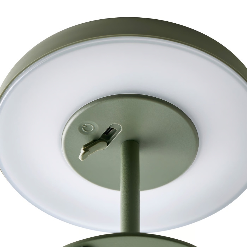 Nordlux - LED saulės lempa ELMER LED/2W/3,7V IP44 žalia