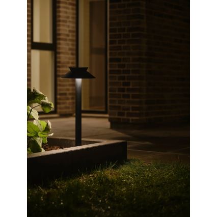 Nordlux - LED saulės lempa su jutikliu LED/5W/3,7V IP44 juoda 60 cm