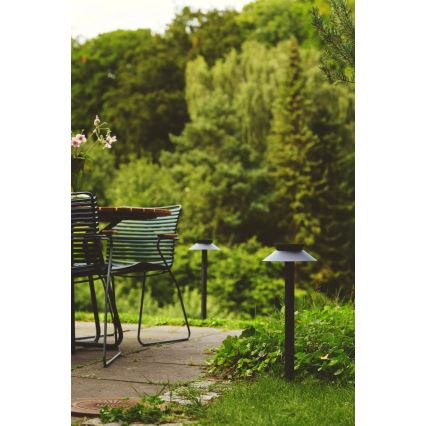 Nordlux - LED saulės lempa su jutikliu LED/5W/3,7V IP44 juoda 60 cm