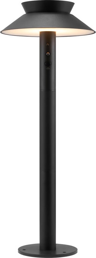 Nordlux - LED saulės lempa su jutikliu LED/5W/3,7V IP44 juoda