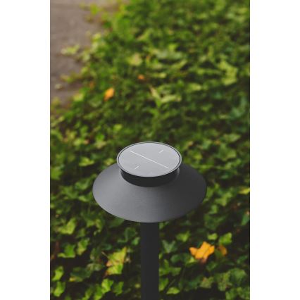 Nordlux - LED saulės lempa su jutikliu LED/5W/3,7V IP44 juoda
