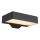 Nordlux - LED Saulės sieninis šviestuvas su jutikliu MONAY LED/5W/5V 3000K IP44 2000 mAh juodas