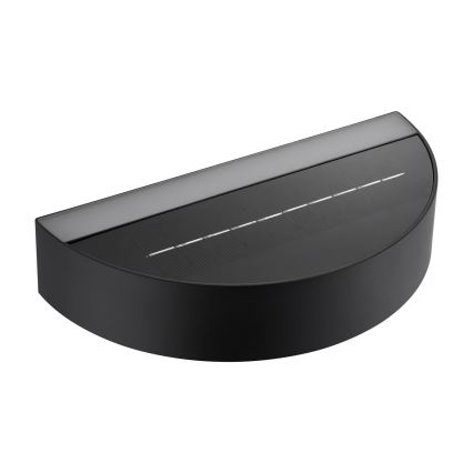 Nordlux - LED Saulės sieninis šviestuvas su jutikliu MONAY LED/5W/5V 3000K IP44 2000 mAh juodas