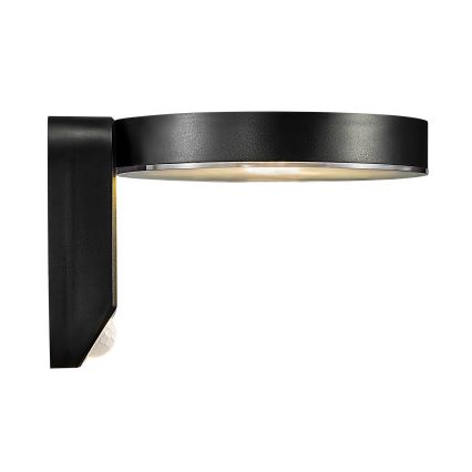 Nordlux - LED Saulės sieninis šviestuvas su jutikliu RICA LED/5W/3,7V IP44 2200 mAh apvalus