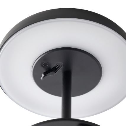 Nordlux - LED saulės šviestuvas ELMER LED/2W/3,7V IP44 juoda