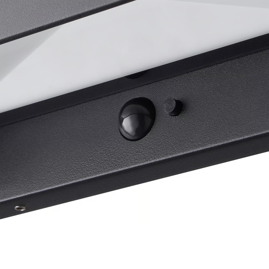 Nordlux - LED saulės šviestuvas su judesio jutikliu MARCELLIO LED/5W/5V IP54 juodas