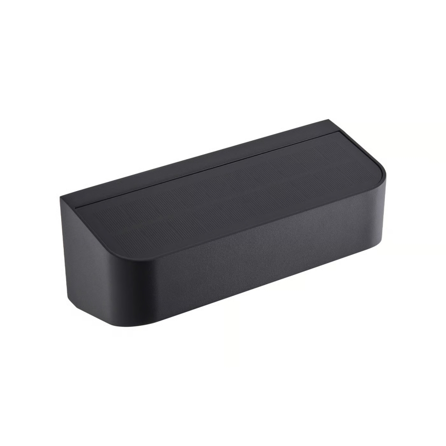 Nordlux - LED saulės šviestuvas su jutikliu MARCELLIO LED/5W/5V IP54 2200 mAh juodas