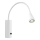 Nordlux - LED sieninis akcentinis šviestuvas MENTO LED/3W/230V balta