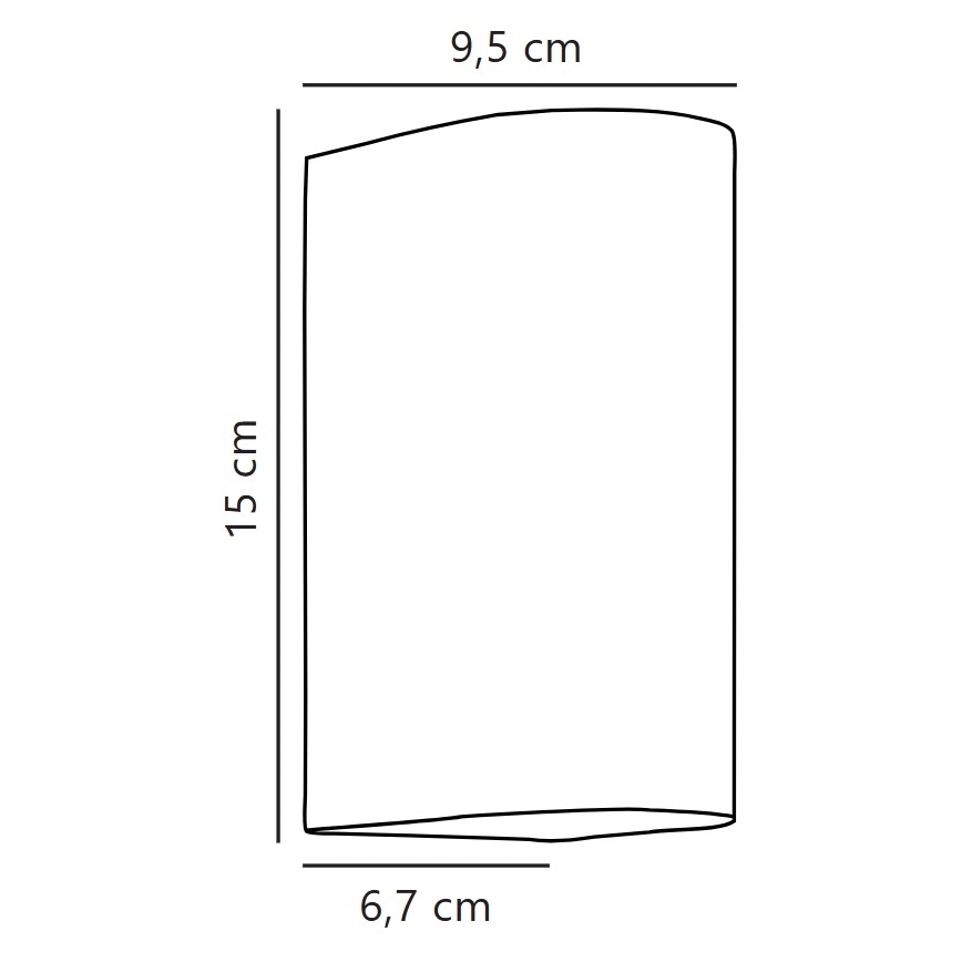 Nordlux - LED sieninis lauko šviestuvas ASBOL LED/13,3W/230V 3000K IP44