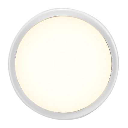 Nordlux - LED sieninis lauko šviestuvas CUBA LED/6,5W/230V IP54 diametras 17,5 cm balta