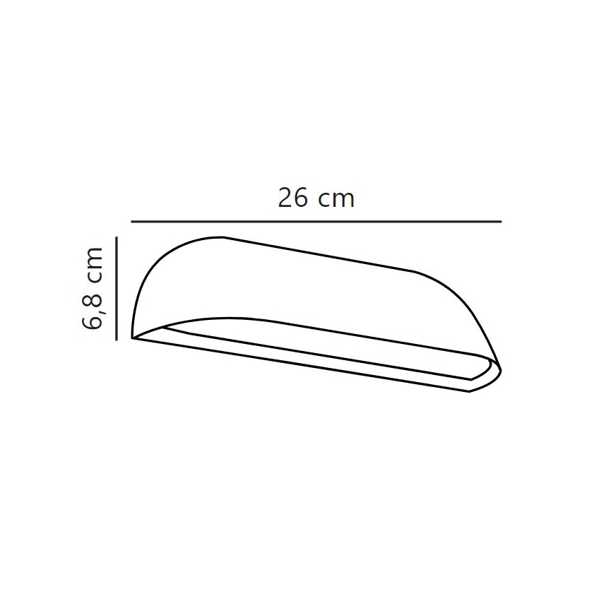 Nordlux - LED sieninis lauko šviestuvas FRONT LED/9,5W/230V IP44