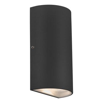 Nordlux - LED sieninis lauko šviestuvas ROLD LED/10,5W/230V 3000K IP54 juoda