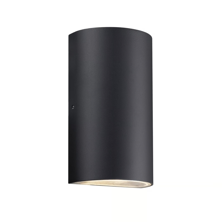 Nordlux - LED sieninis lauko šviestuvas ROLD LED/10,5W/230V 3000K IP54 juoda