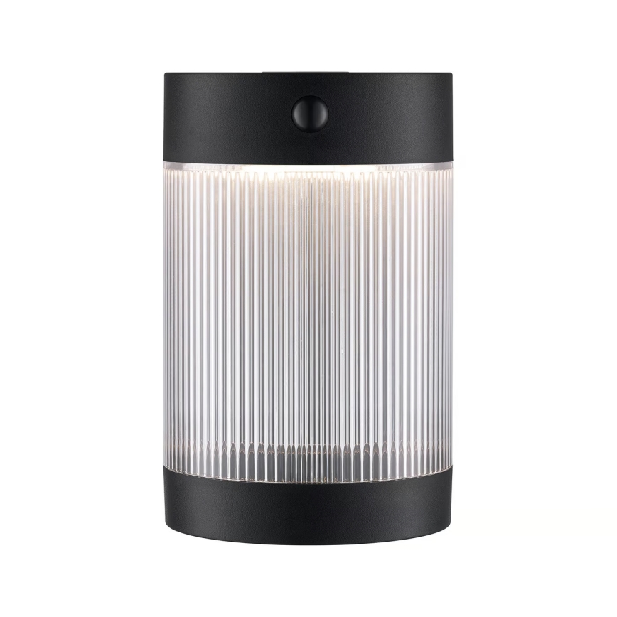 Nordlux - LED sieninis šviestuvas su jutikliu, įkraunamas saulės energija COUPAR LED/3,2W/5V 3000K IP44