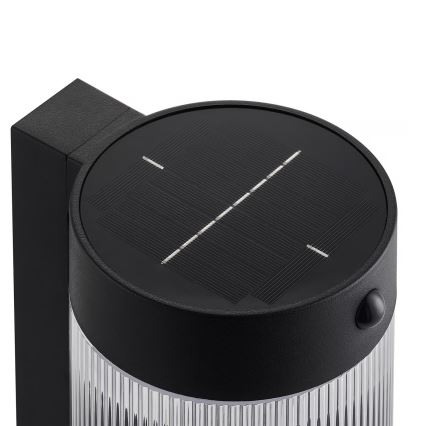 Nordlux - LED sieninis šviestuvas su jutikliu, įkraunamas saulės energija COUPAR LED/3,2W/5V 3000K IP44
