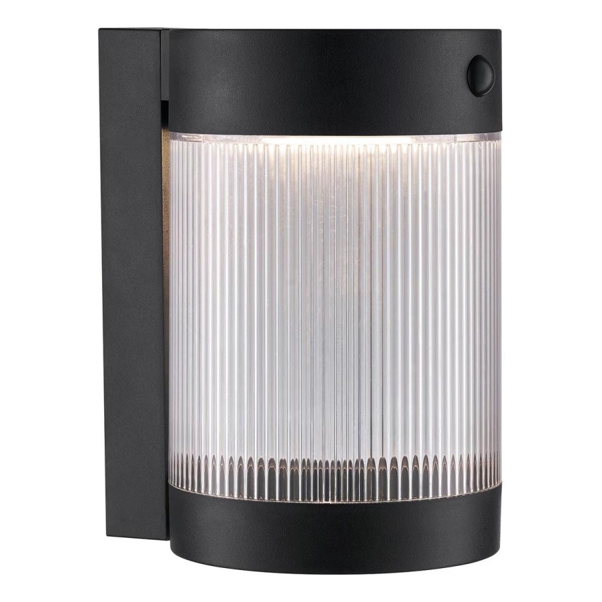 Nordlux - LED sieninis šviestuvas su jutikliu, įkraunamas saulės energija COUPAR LED/3,2W/5V 3000K IP44
