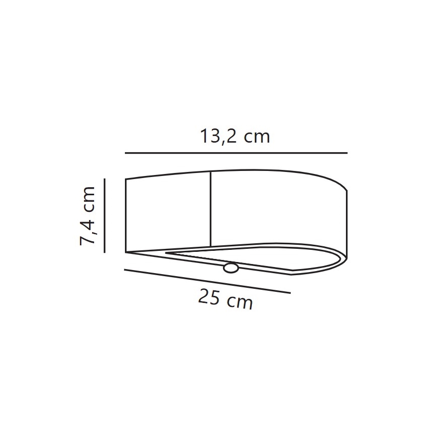 Nordlux - LED sieninis šviestuvas su jutikliu, įkraunamas saulės energija MONAY LED/5W/5V 3000K IP44
