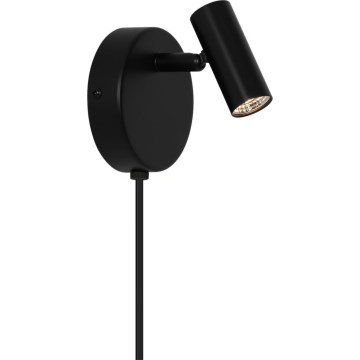 Nordlux - LED sieninis taškinis šviestuvas OMARI LED/3,2W/230V juodas