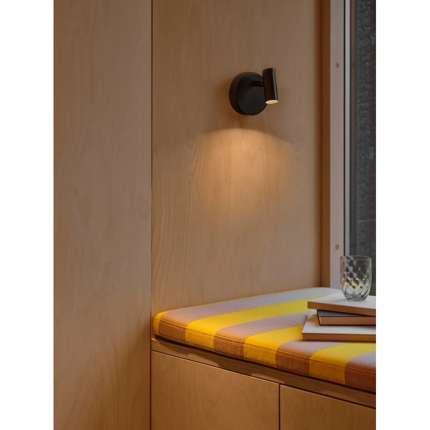 Nordlux - LED sieninis taškinis šviestuvas OMARI LED/3,2W/230V juodas