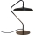 Nordlux - LED stalinė lempa ARTIST LED/15W/230V juoda