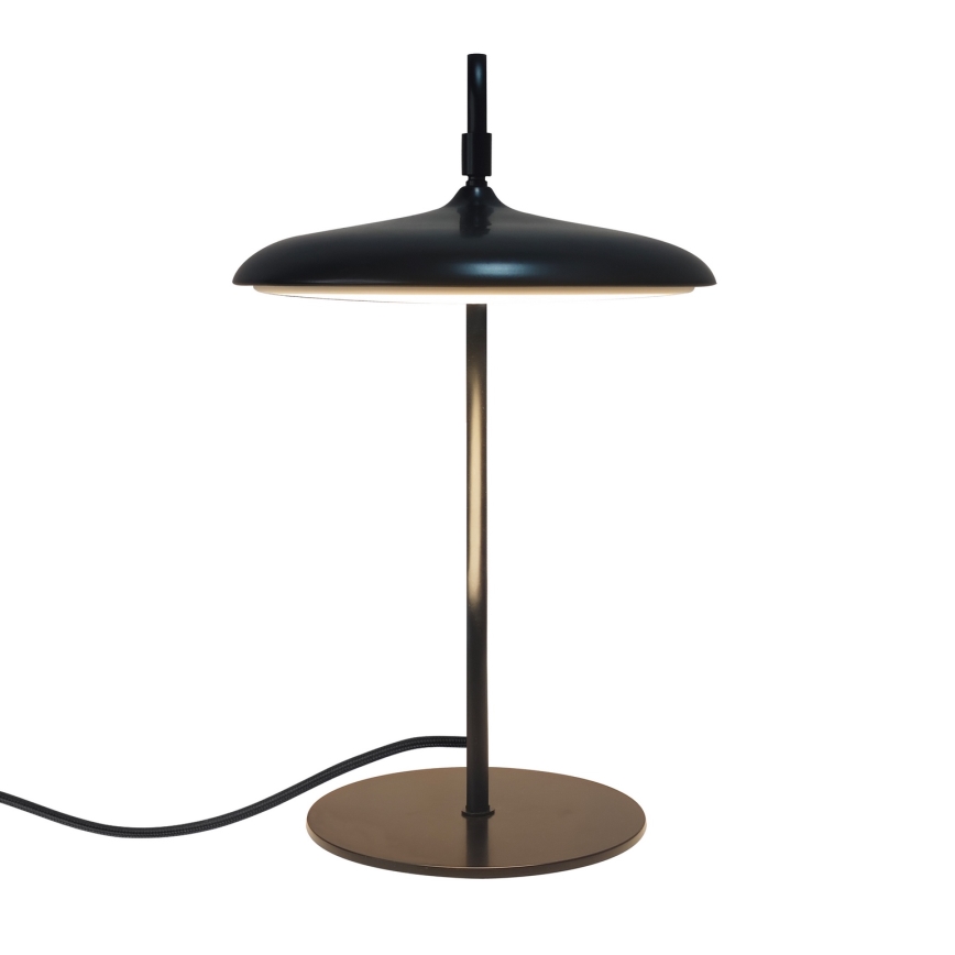 Nordlux - LED stalinė lempa ARTIST LED/15W/230V juoda