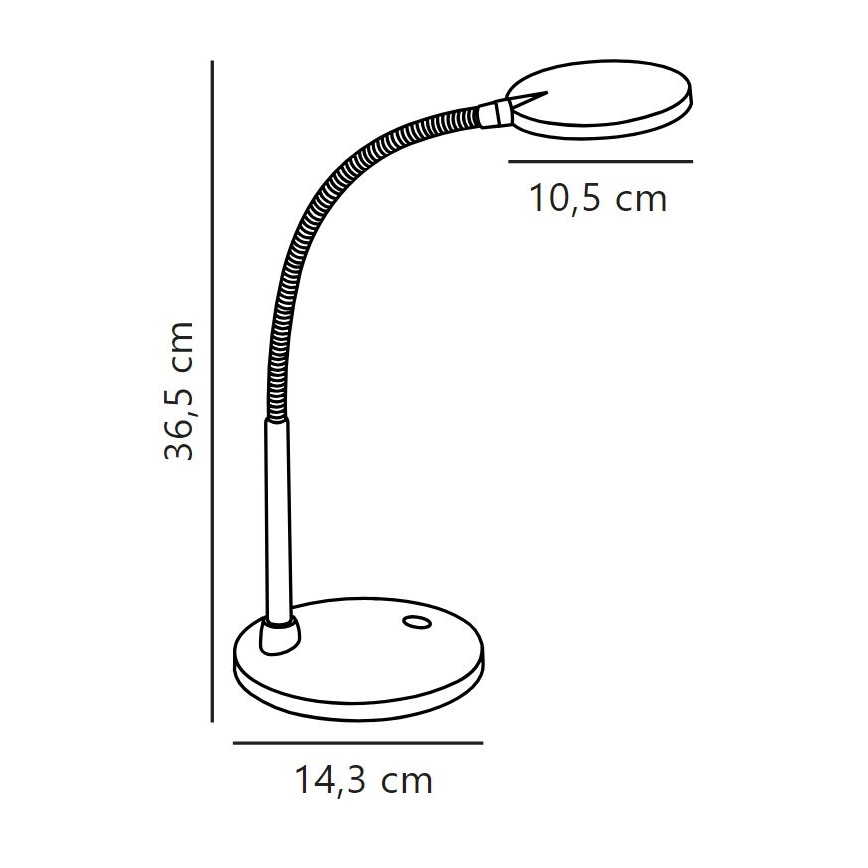 Nordlux - LED stalinis šviestuvas DOVE LED/4,5W/230V
