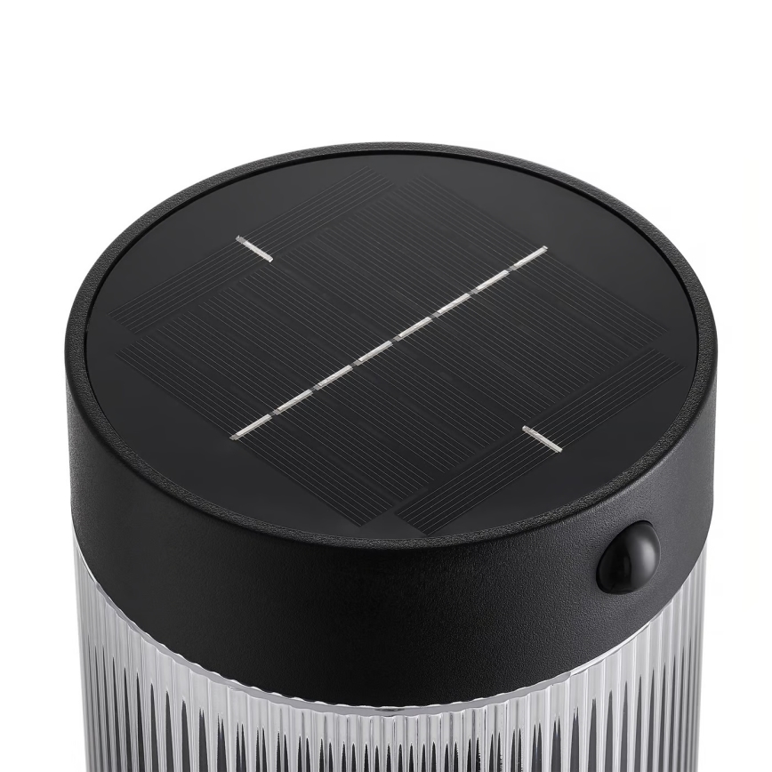 Nordlux - LED šviestuvas, įkraunamas saulės energija COUPAR LED/3,2W/5V 3000K IP44 juoda