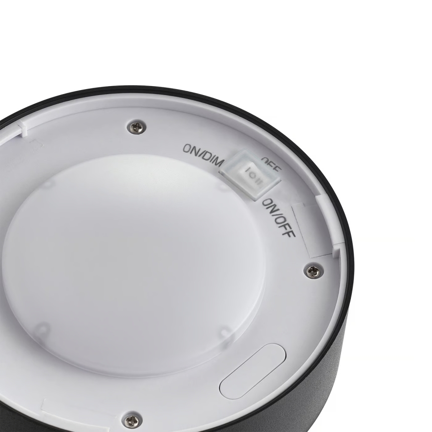 Nordlux - LED šviestuvas, įkraunamas saulės energija COUPAR LED/3,2W/5V 3000K IP44 juoda