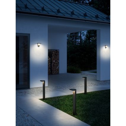 Nordlux - LED šviestuvas, įkraunamas saulės energija su jutikliu RICA LED/5W/3,7V 2200 mAh IP44