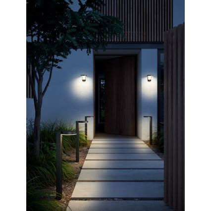 Nordlux - LED šviestuvas, įkraunamas saulės energija su jutikliu RICA LED/5W/3,7V 2200 mAh IP44