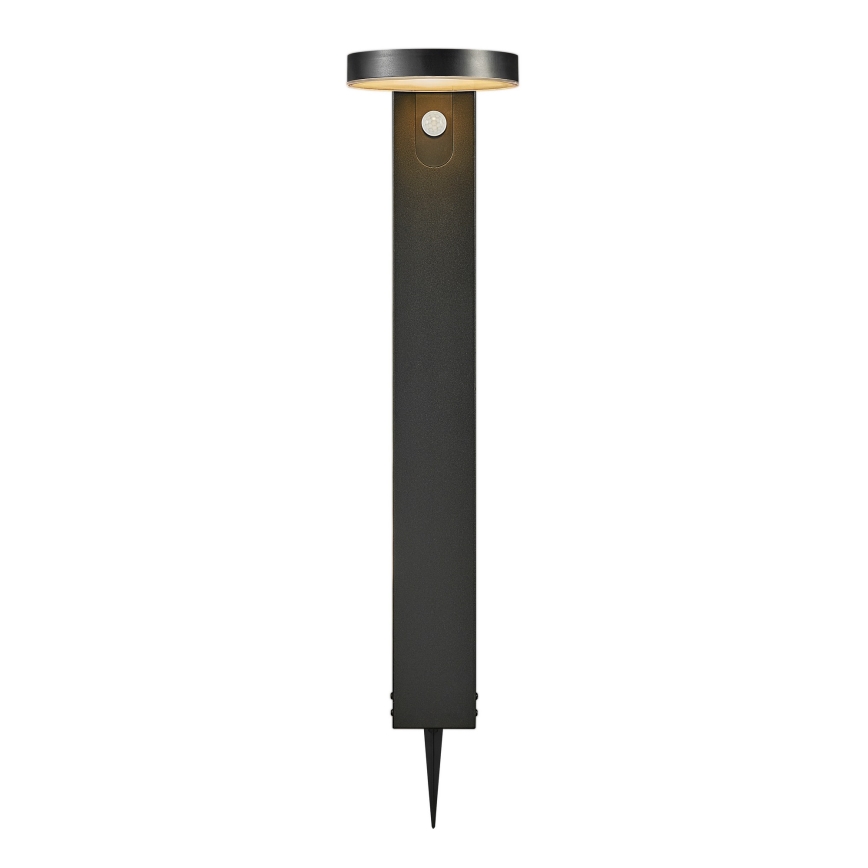 Nordlux - LED šviestuvas, įkraunamas saulės energija su jutikliu RICA LED/5W/3,7V 2200 mAh IP44