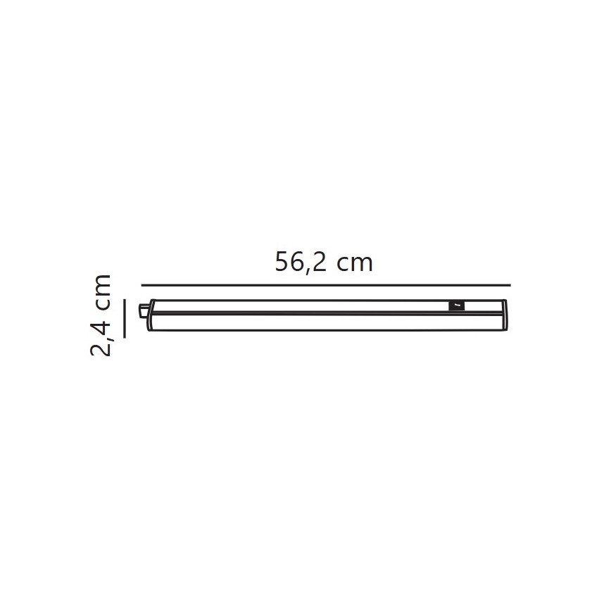 Nordlux - LED virtuvės šviestuvas, kabinamas po spintele LATONA LED/8W/230V 3000/4000K 56,2 cm