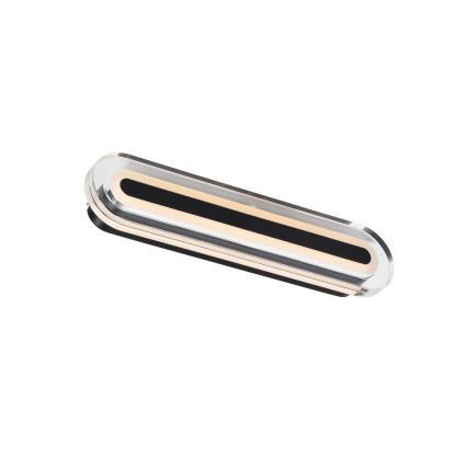 Nordlux - LED vonios sieninis šviestuvas CAVARA LED/11W/230V 3000/4000K IP44 juodas