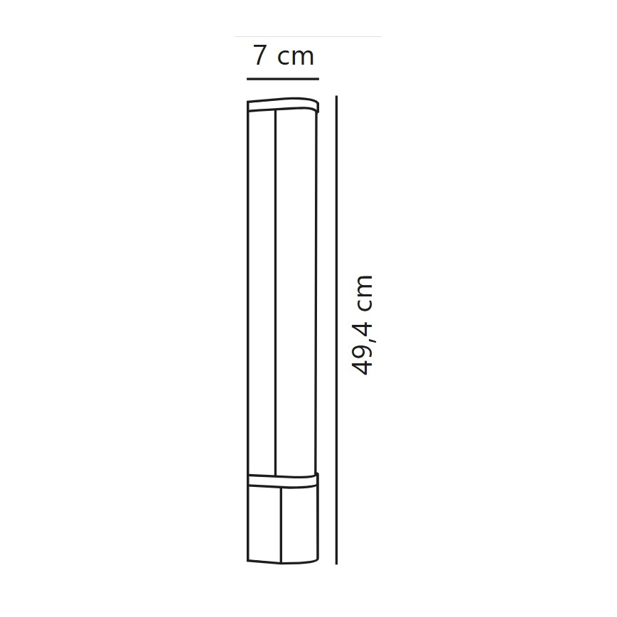 Nordlux - LED vonios veidrodžio apšvietimas MALAIKA LED/6W/230V 3000K IP44 balta