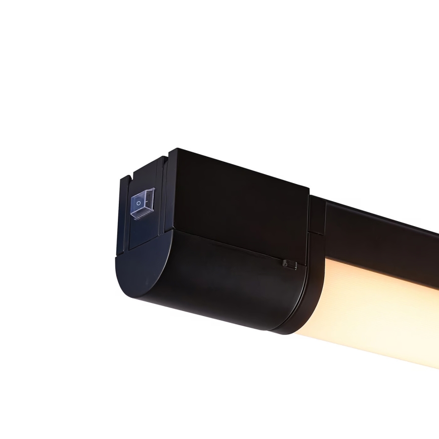 Nordlux - LED Vonios veidrodžio apšvietimas MALAIKA LED/6W/230V 3000K IP44 juoda