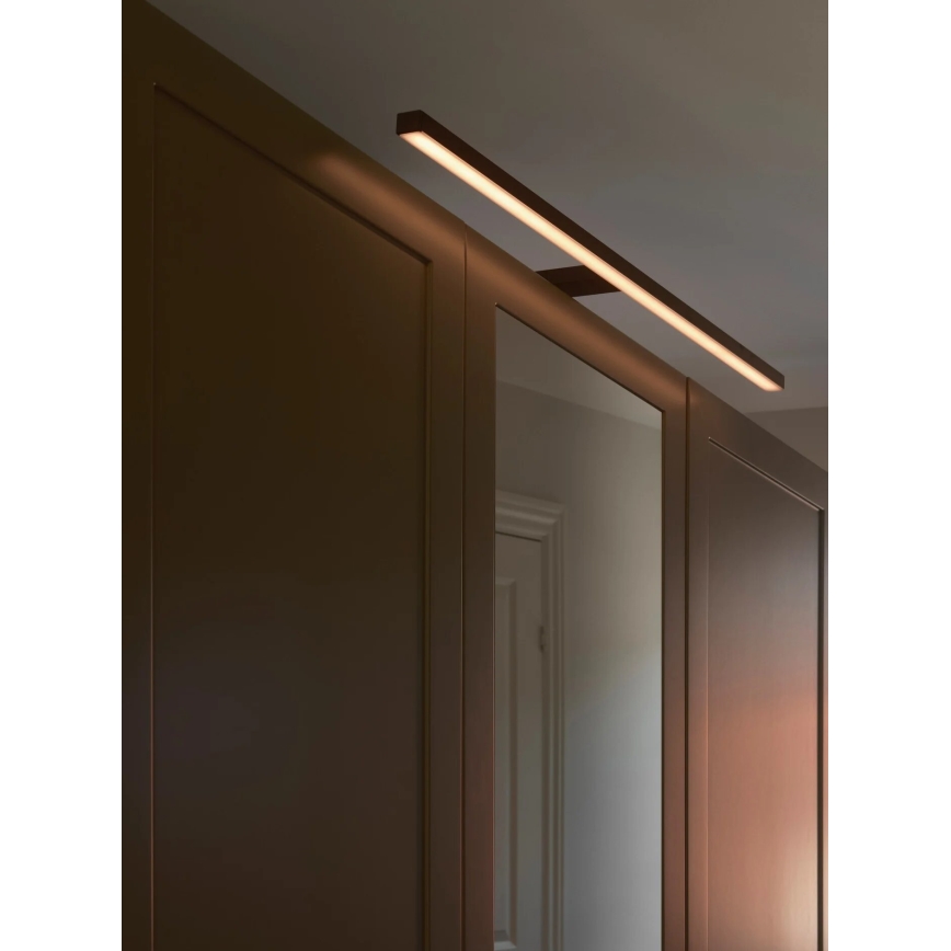 Nordlux - LED vonios veidrodžio apšvietimas MARLEE LED/11,5W/230V 3000K IP44 juoda
