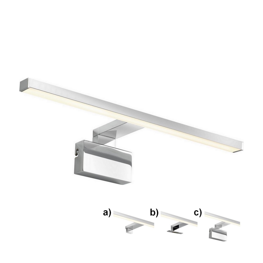 Nordlux - LED vonios veidrodžio apšvietimas MARLEE LED/8,9W/230V IP44 3000K 50 cm blizgus chromas