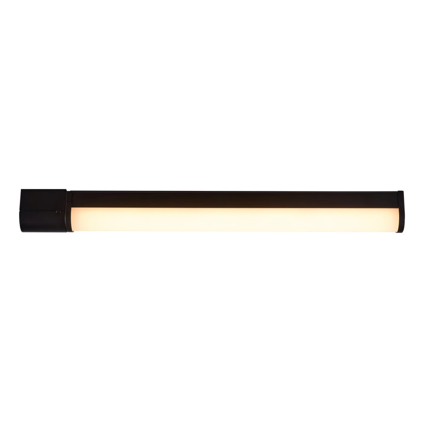 Nordlux - Vonios veidrodžio LED apšvietimas su lizdu MALAIKA LED/15W/230V IP44 68,4cm juoda