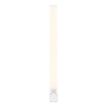 Nordlux - LED vonios veidrodžio šviestuvas su lizdu SJAVER LED/15W/230V IP44 60 cm baltas
