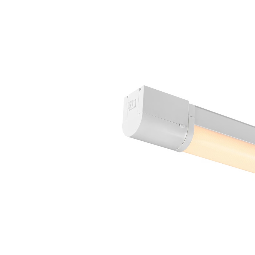 Nordlux - LED vonios veidrodžio šviestuvas su lizdu MALAIKA LED/15W/230V IP44 68,4 cm baltas