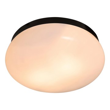Nordlux - Lubinis vonios šviestuvas FOAM 2xE27/55W/230V IP44 juoda