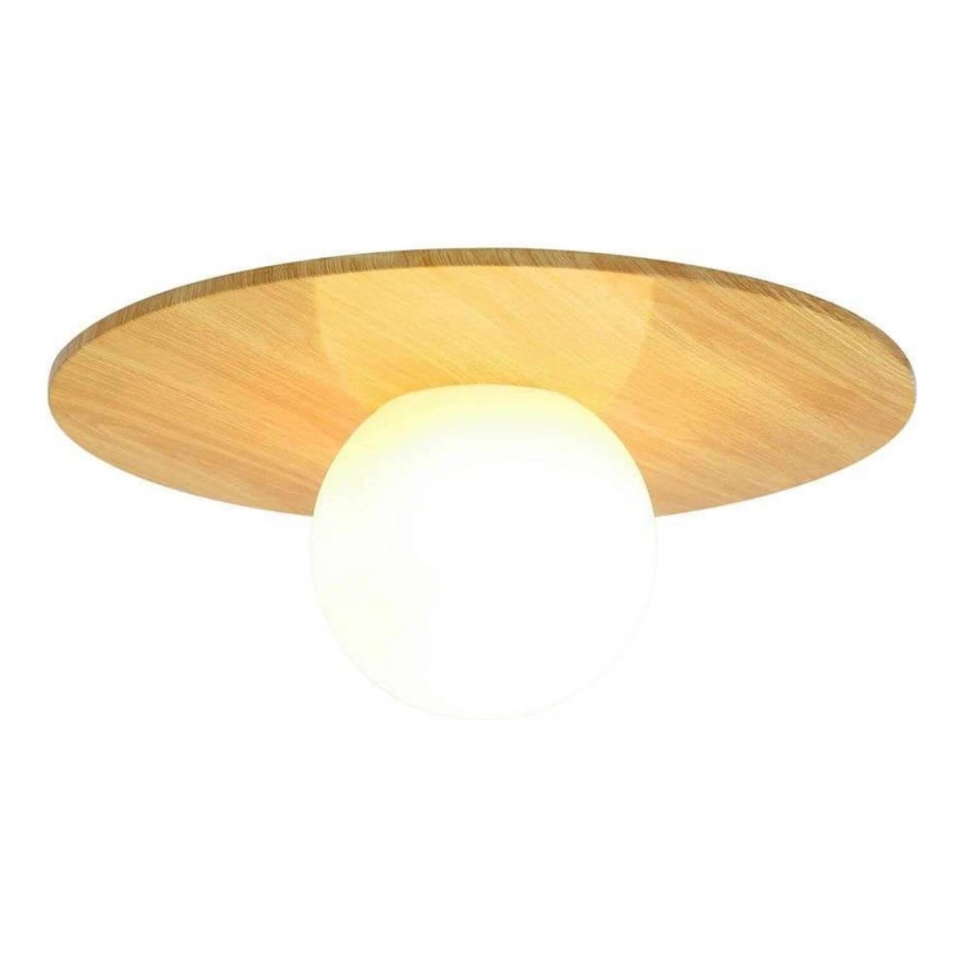 Nordlux - Lubinis vonios šviestuvas SIONA 1xE27/60W/230V IP44 diametras 43 cm smėlio spalva