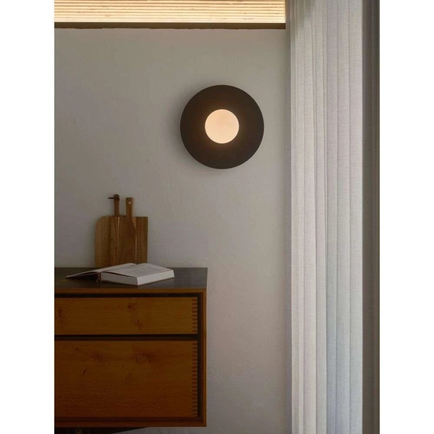 Nordlux - Lubinis vonios šviestuvas SIONA 1xE27/60W/230V IP44 juoda