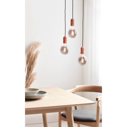 Nordlux - Maitinimo laidas HANG 1xE27/40W/230V varis/juoda