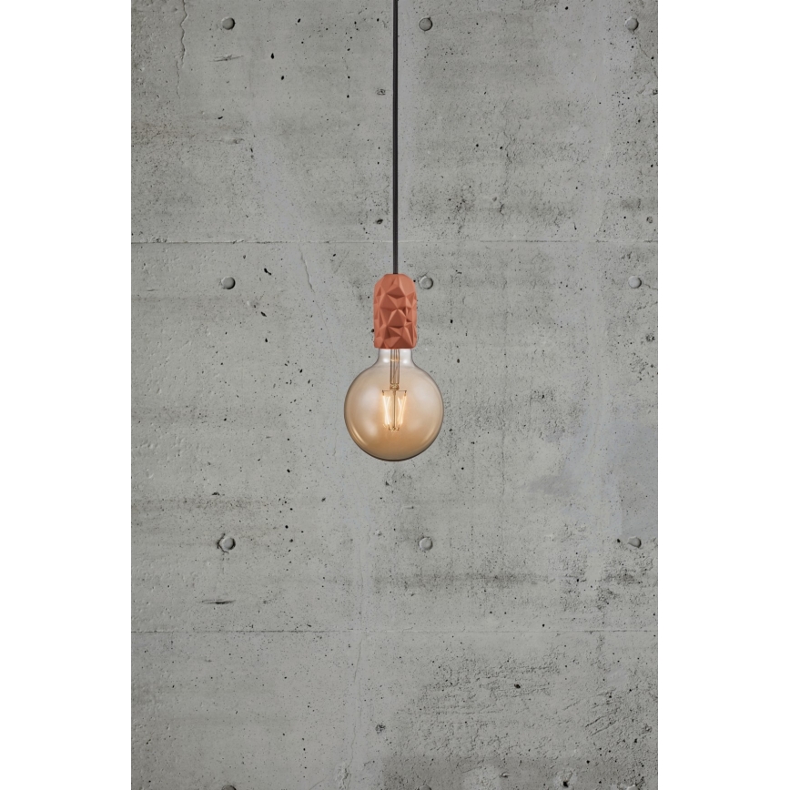 Nordlux - Maitinimo laidas HANG 1xE27/40W/230V varis/juoda