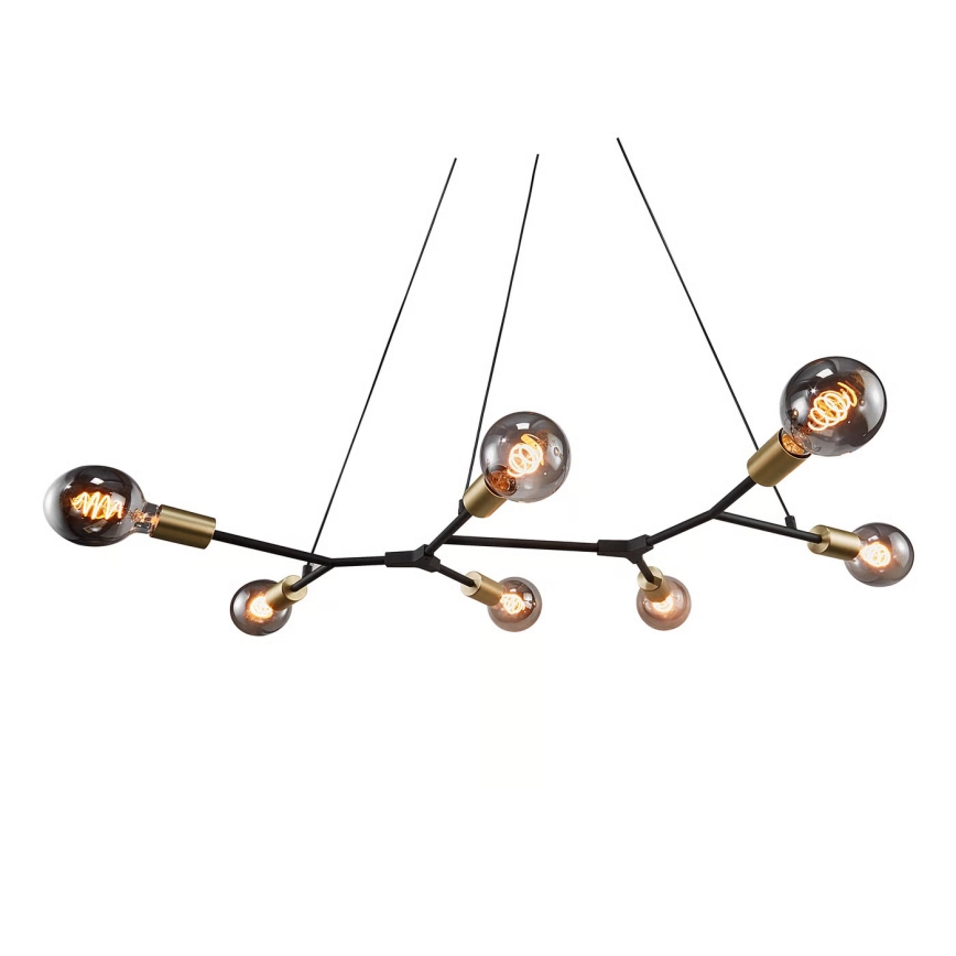 Nordlux - Pakabinama liustra ant laido JOSEFINE 7xE27/60W/230V
