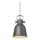 Nordlux - Pakabinamas sietynas ADRIAN 1xE27/25W/230V diametras 16 cm antracitas